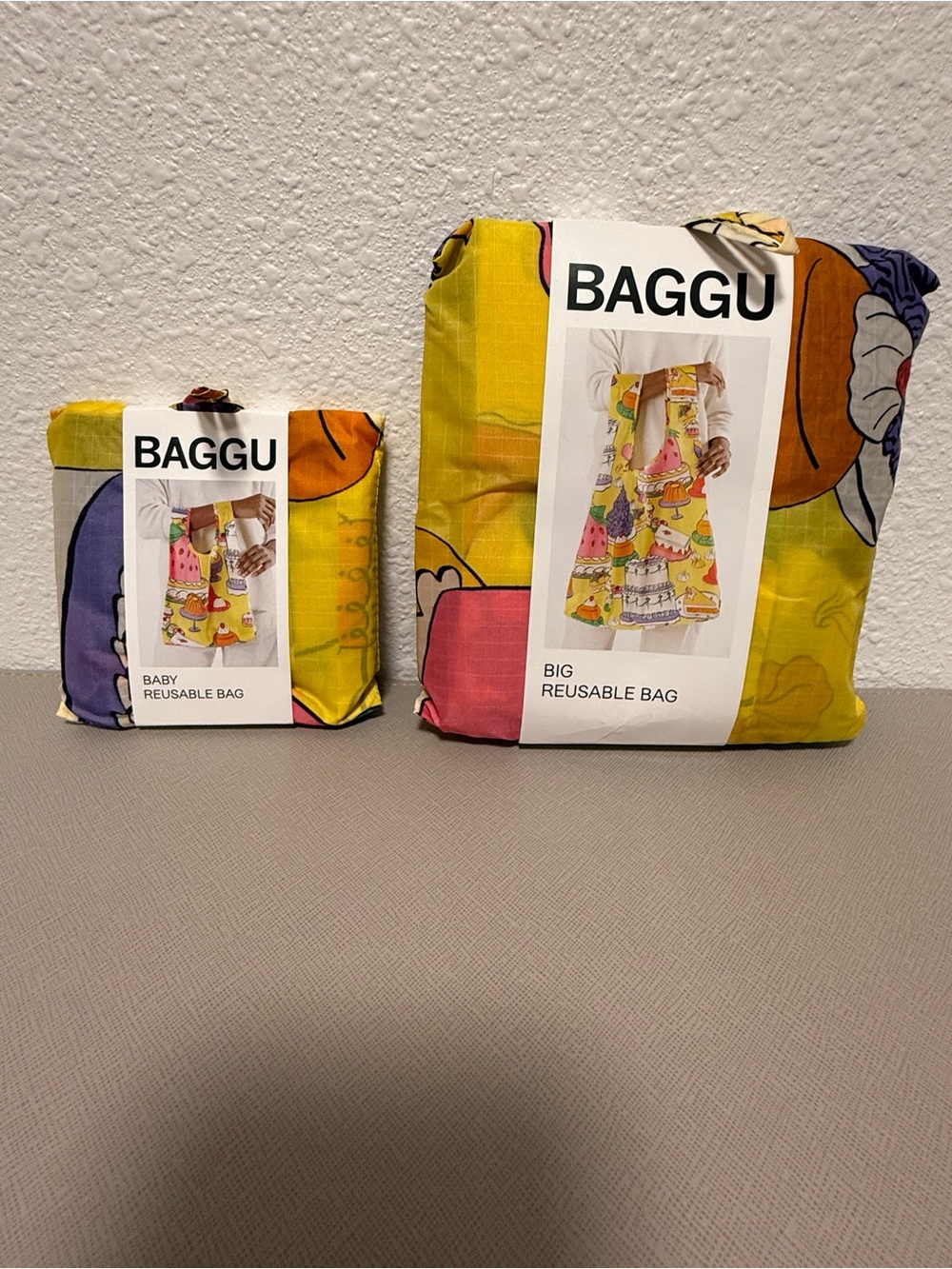 BAGGU bags in dessert theme - NWT